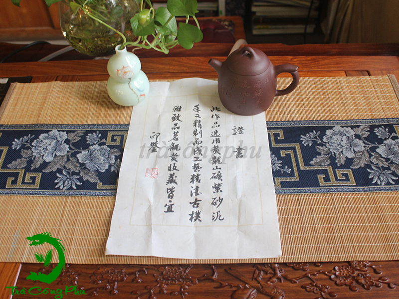 Ấm Tử Sa Tần Quyền Xuân Phong ATS1126